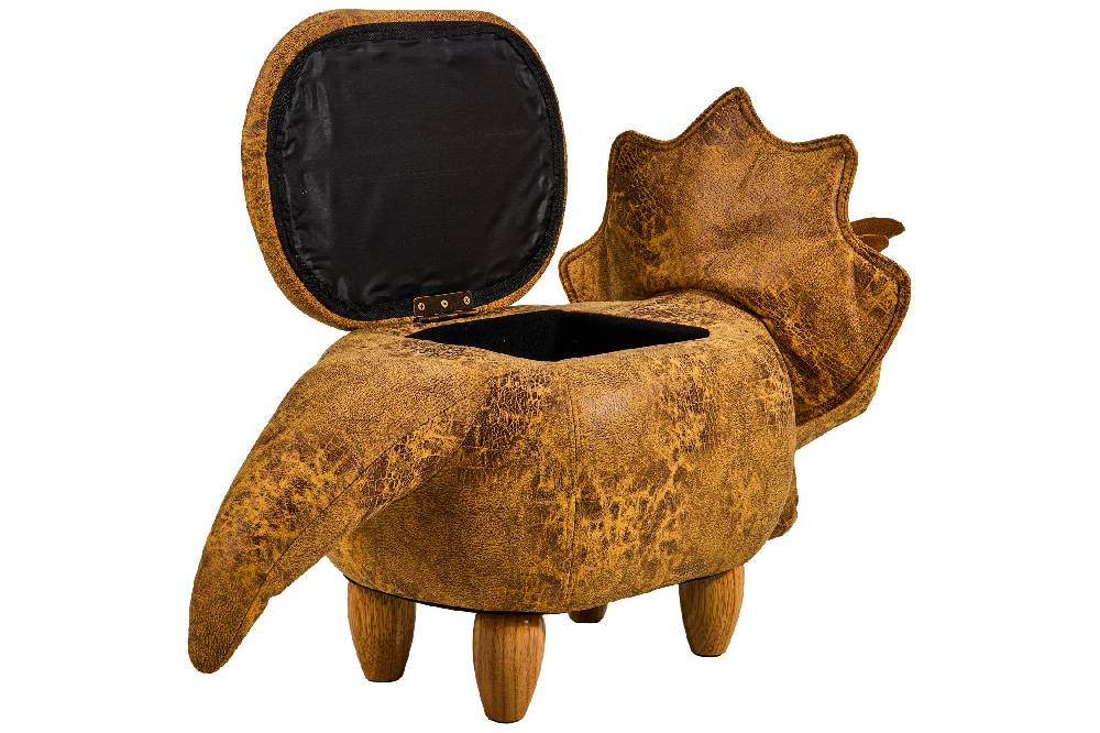 Novità Home Pouf In Pelliccia Sintetica - Dino