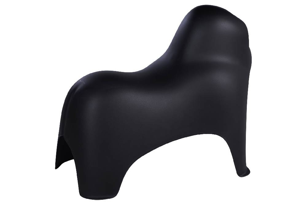 Novità Home Pouf In Pp Gorilla Nero