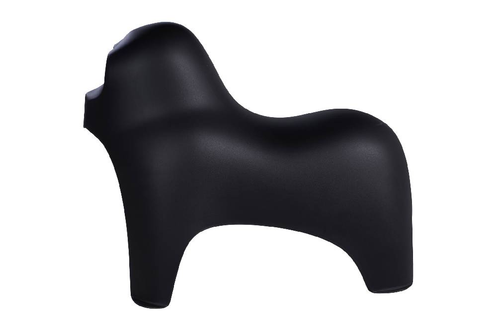 Novità Home Pouf In Pp Gorilla Nero