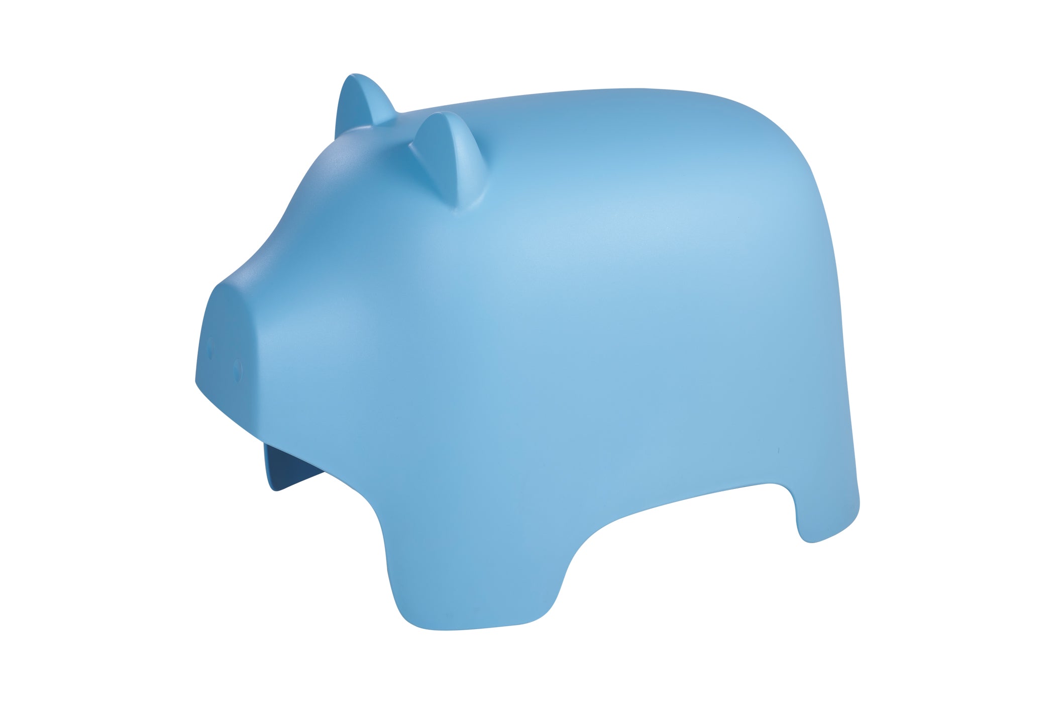 Novità Home Pouf in pp maialino azzurro