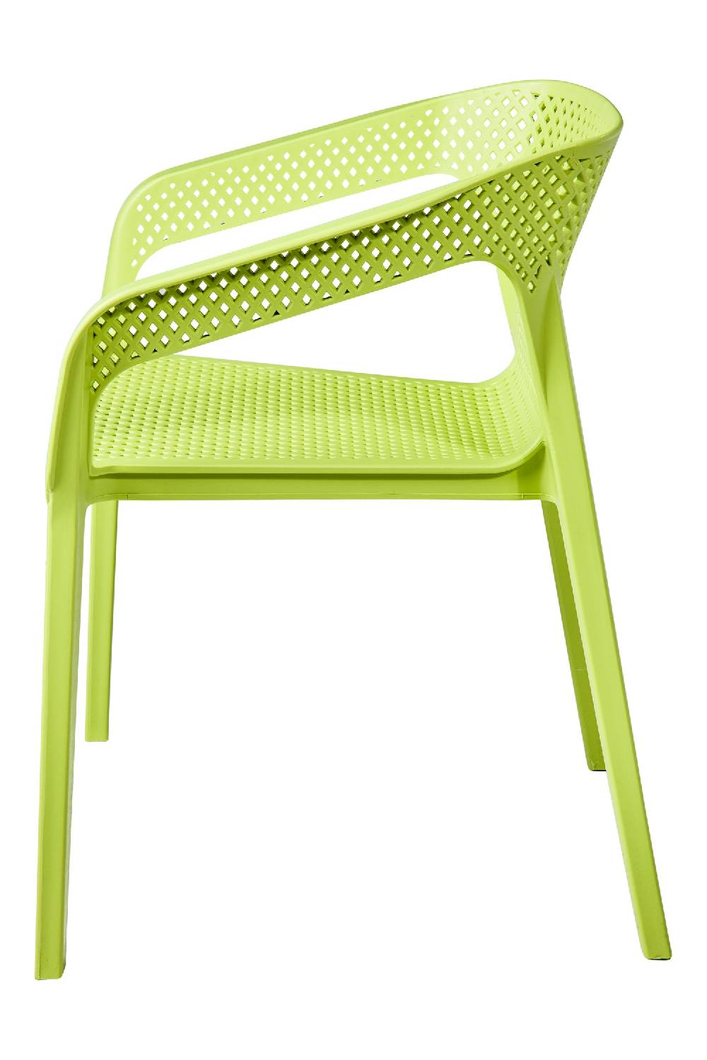 Novità Home Python - Sedia Impilabile In PP Verde