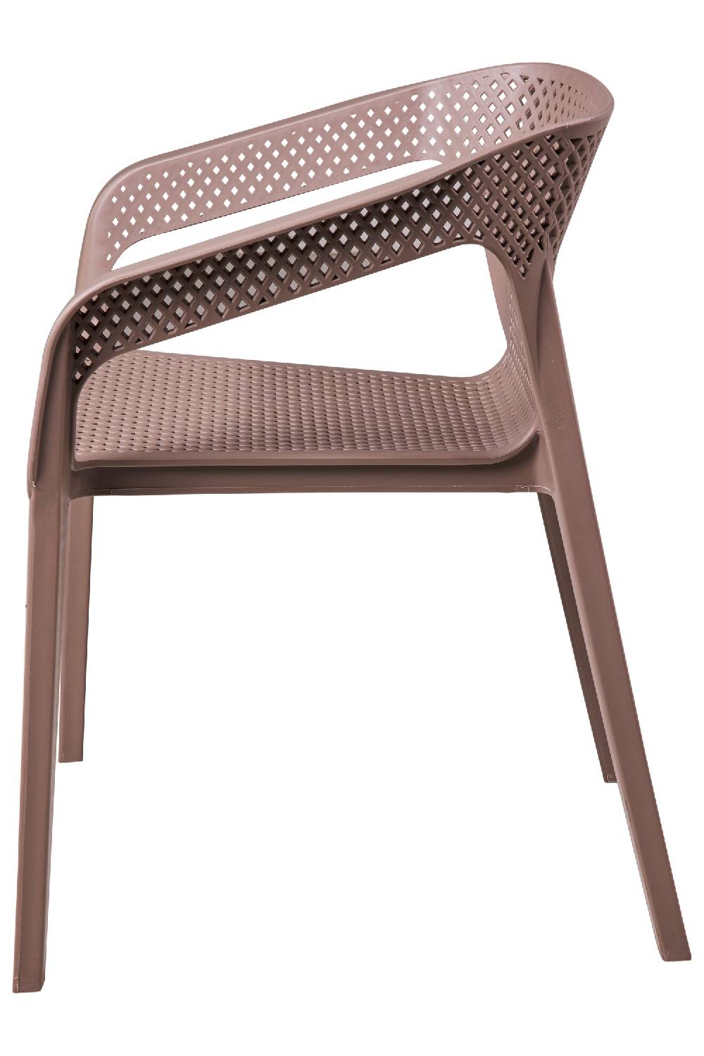 Novità Home Python - Sedia In Pp Tortora Impilabile