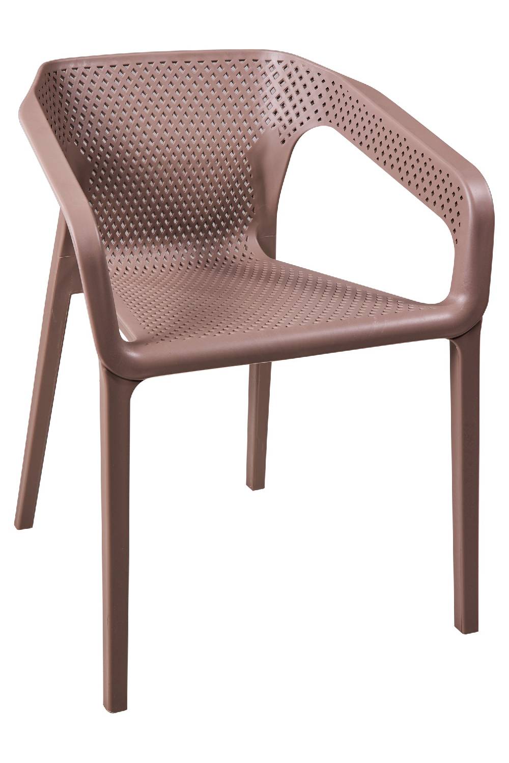 Novità Home Python - Sedia In Pp Tortora Impilabile