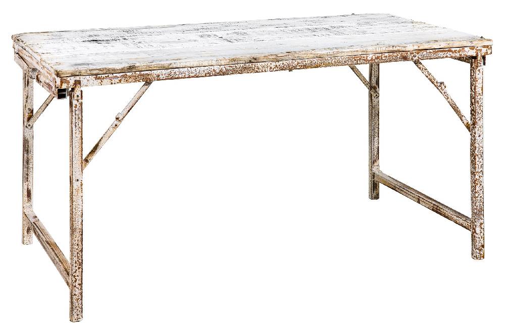 Novità Home Recycle - Tavolo Party White Wash 150X75