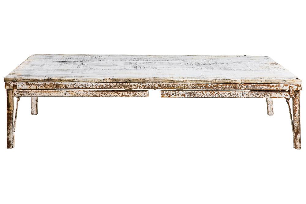 Novità Home Recycle - Tavolo Party White Wash 150X75