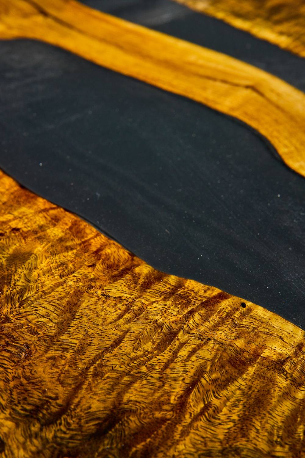 Novità Home Resin - Set 3 Tavolini Ebano