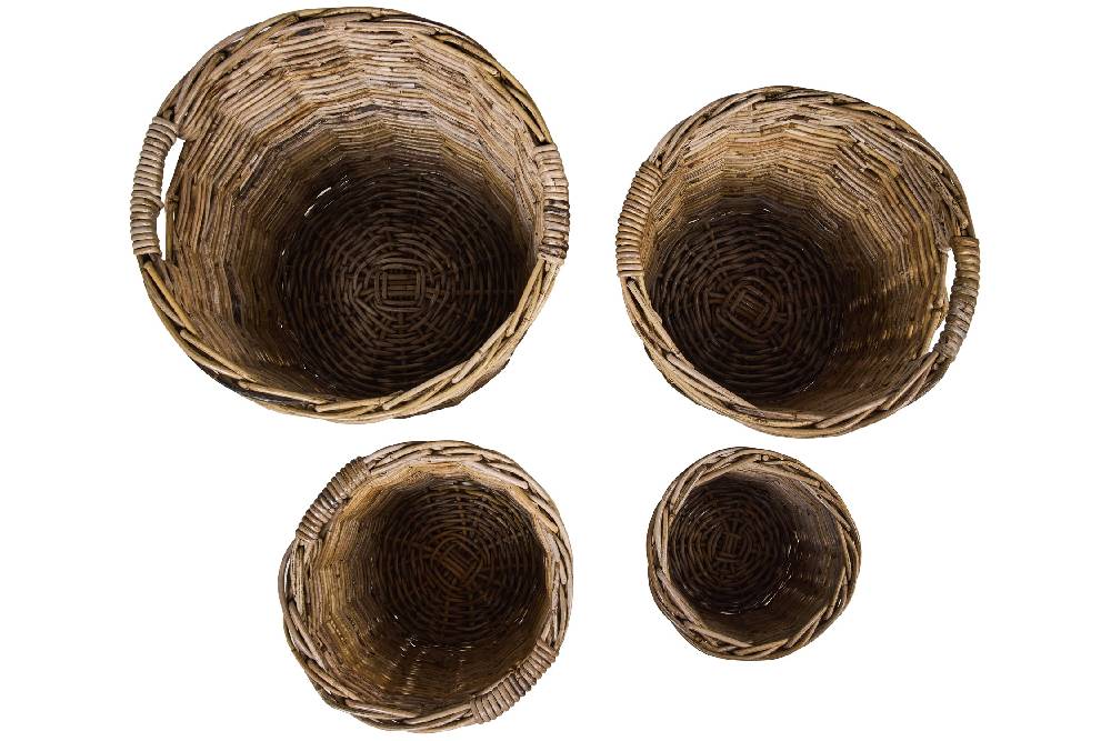 Novità Home Rush Weaves - Ceste Tonde Set 1/4