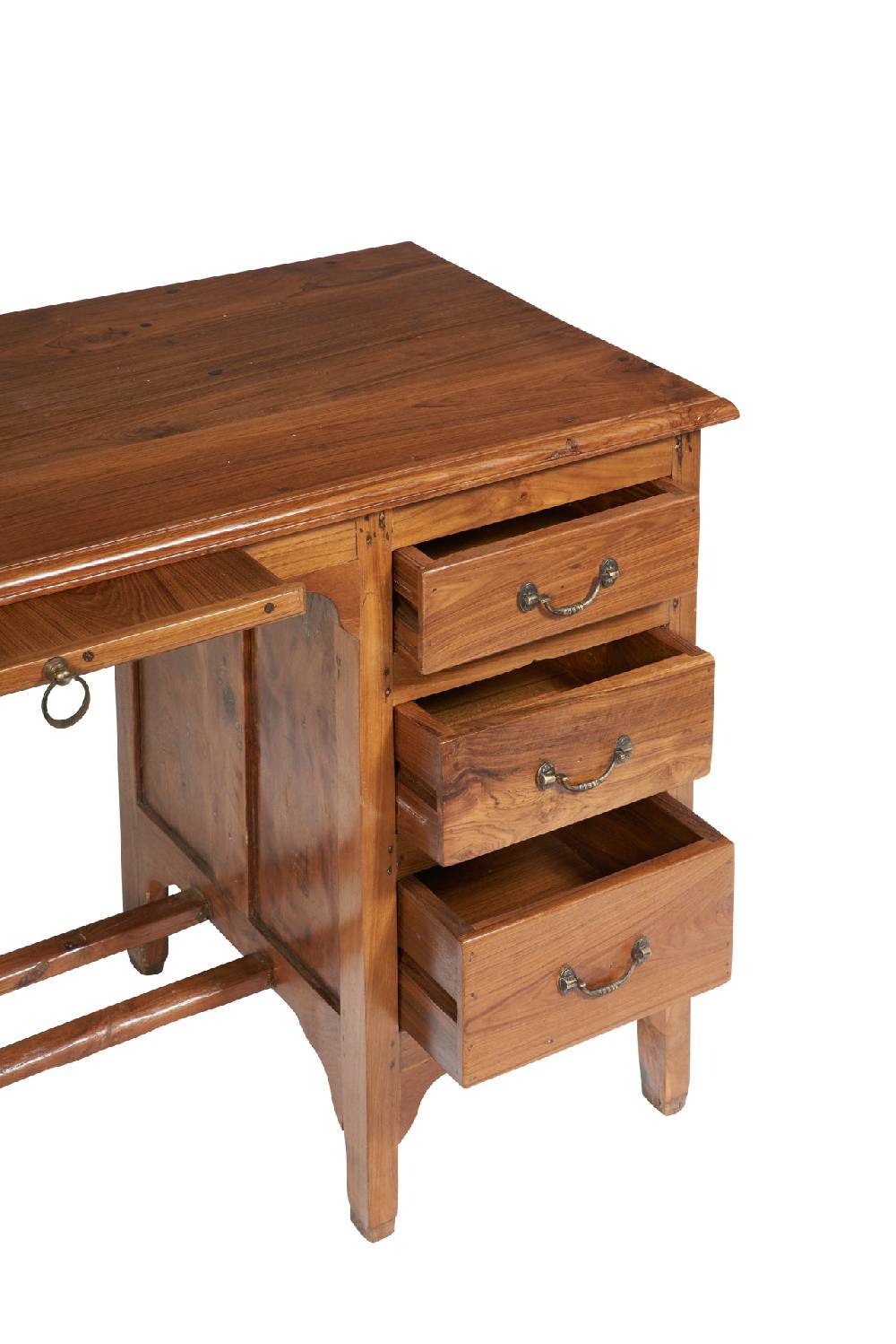 Novità Home Scrivania Teak Con Cassetti