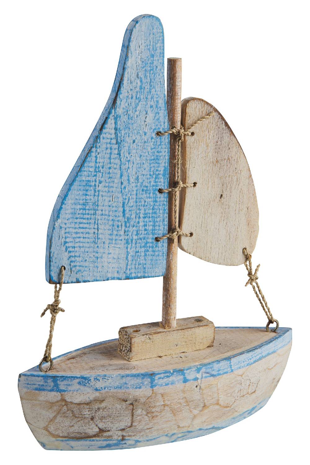 Novità Home Sea - Barchetta Vele In Legno