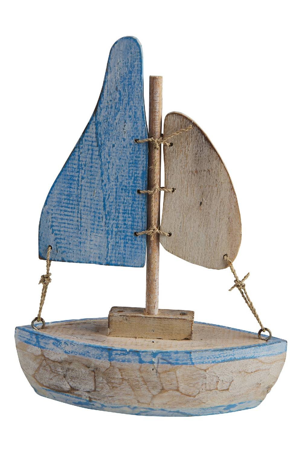 Novità Home Sea - Barchetta Vele In Legno