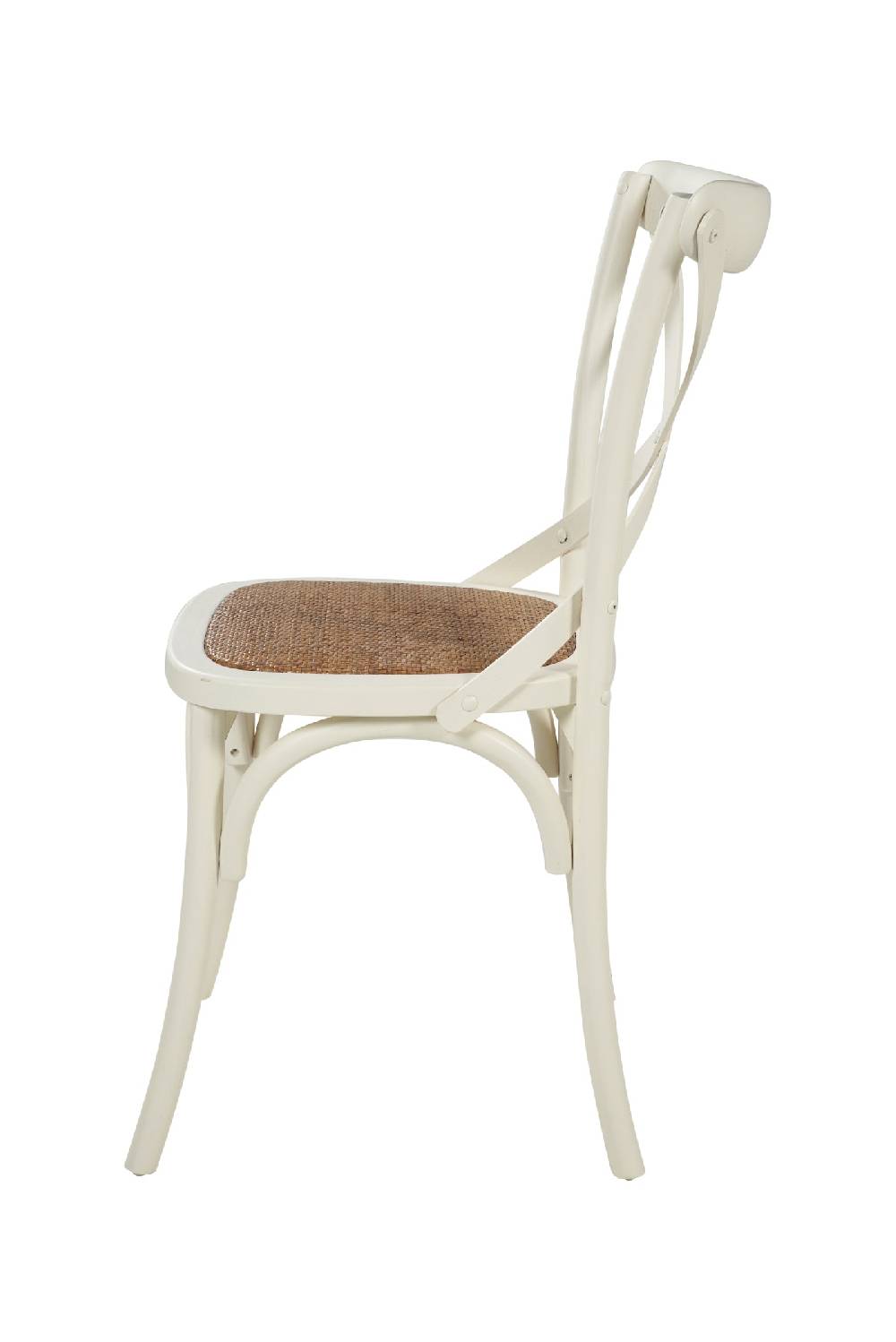 Novità Home Sedia Legno Bianca Intre Anilina