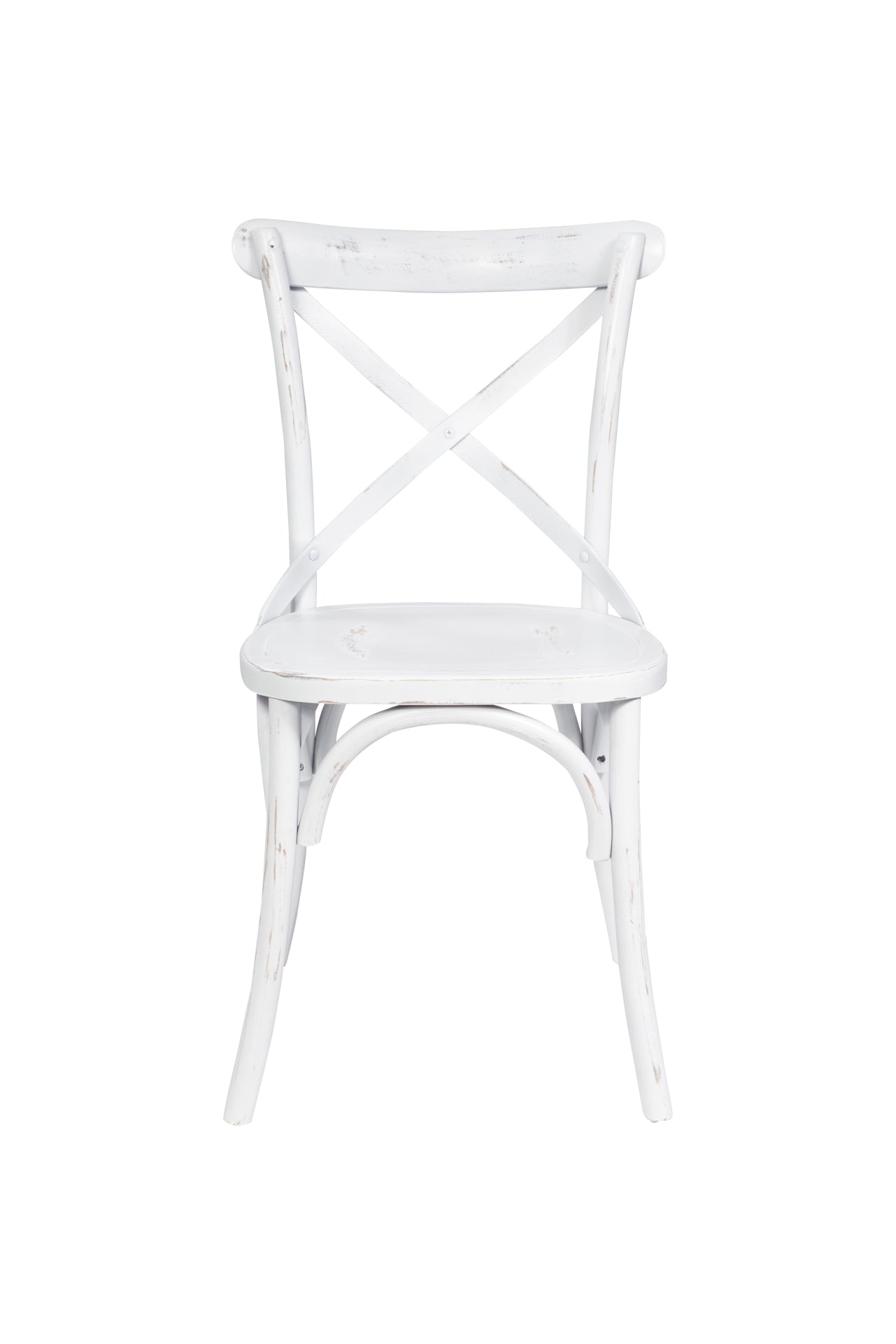 Novità Home Sedia Legno Bianca Intreccio Legno