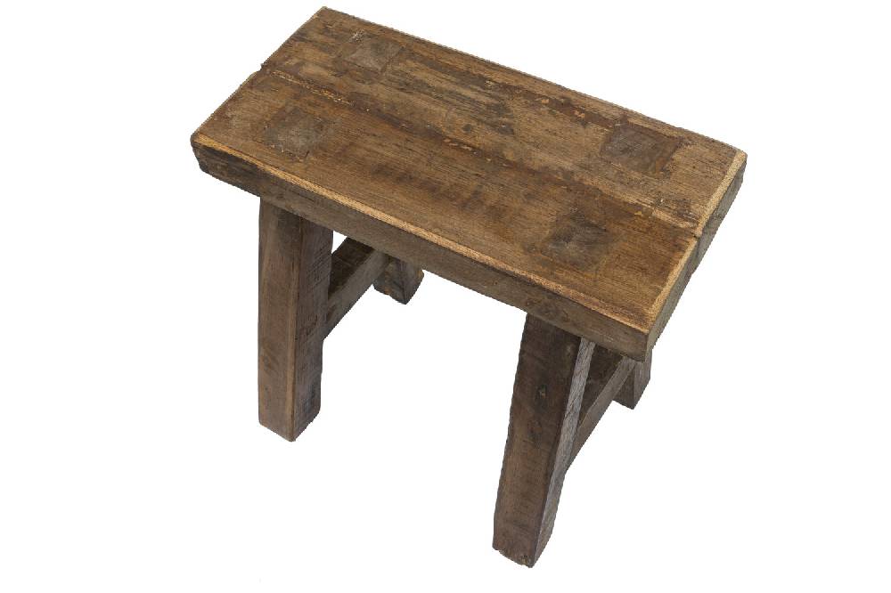 Novità Home Sgabello Legno Di Recupero