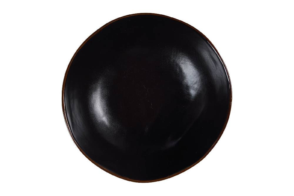 Novità Home Shibuya - Piatto Fondo In Gres Nero