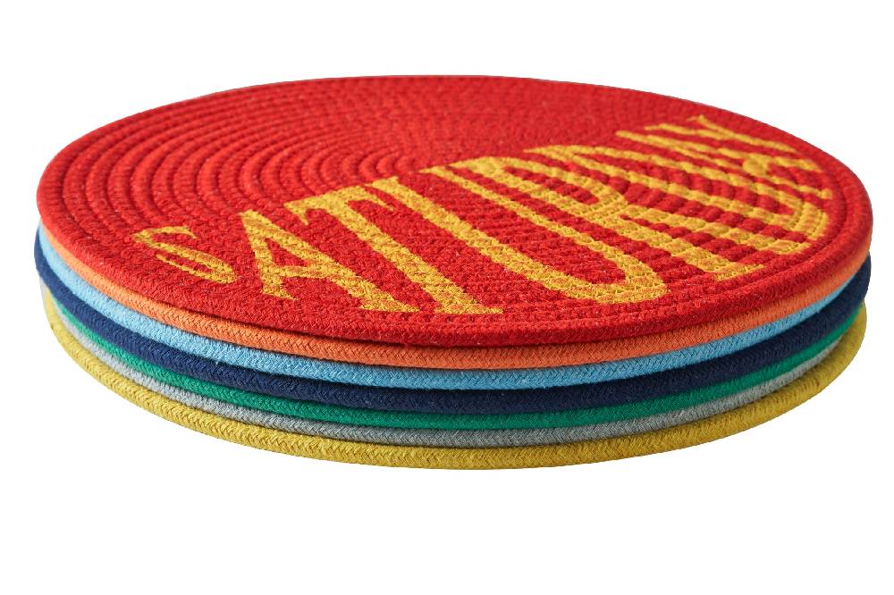 Novità Home Sottopiatti Set 1/7 Day Of Week