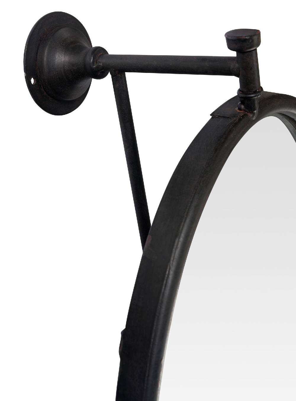 Novità Home Specchio Ovale Metallo Da Appendere