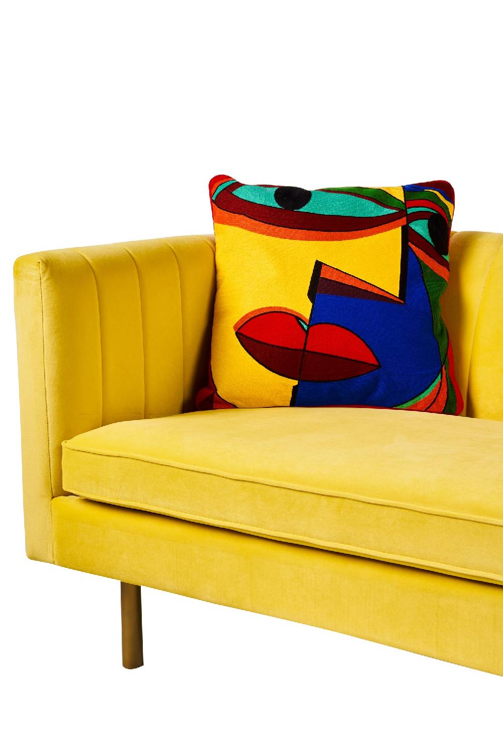 Novità Home Squid - Divano 3 Posti Giallo