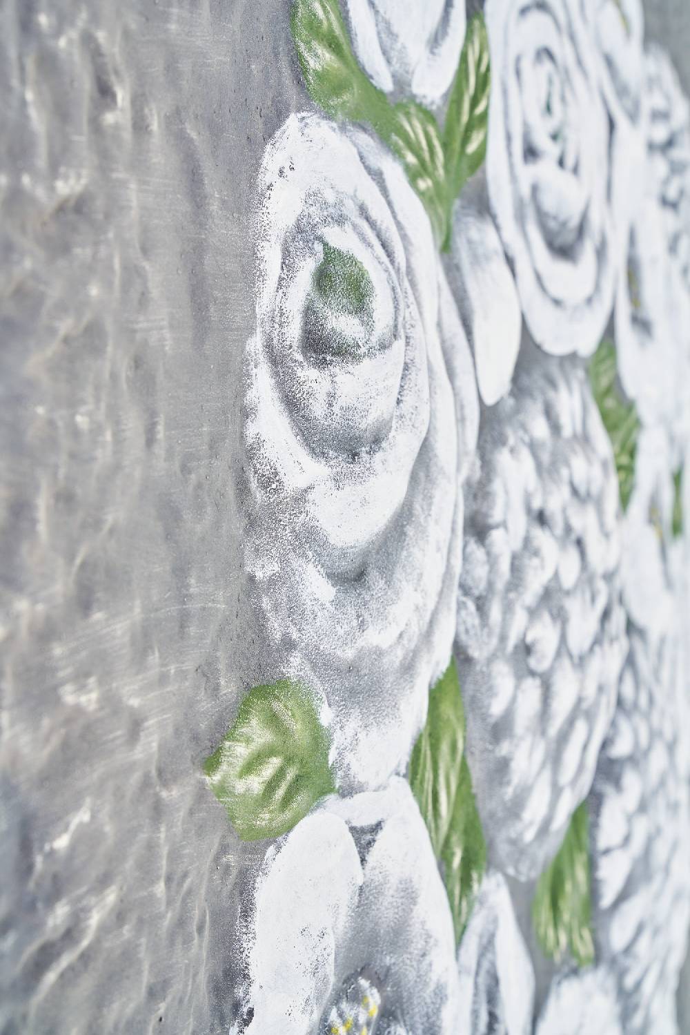 Novità Home Still Life - Quadro Bouquet Fondo Grigio