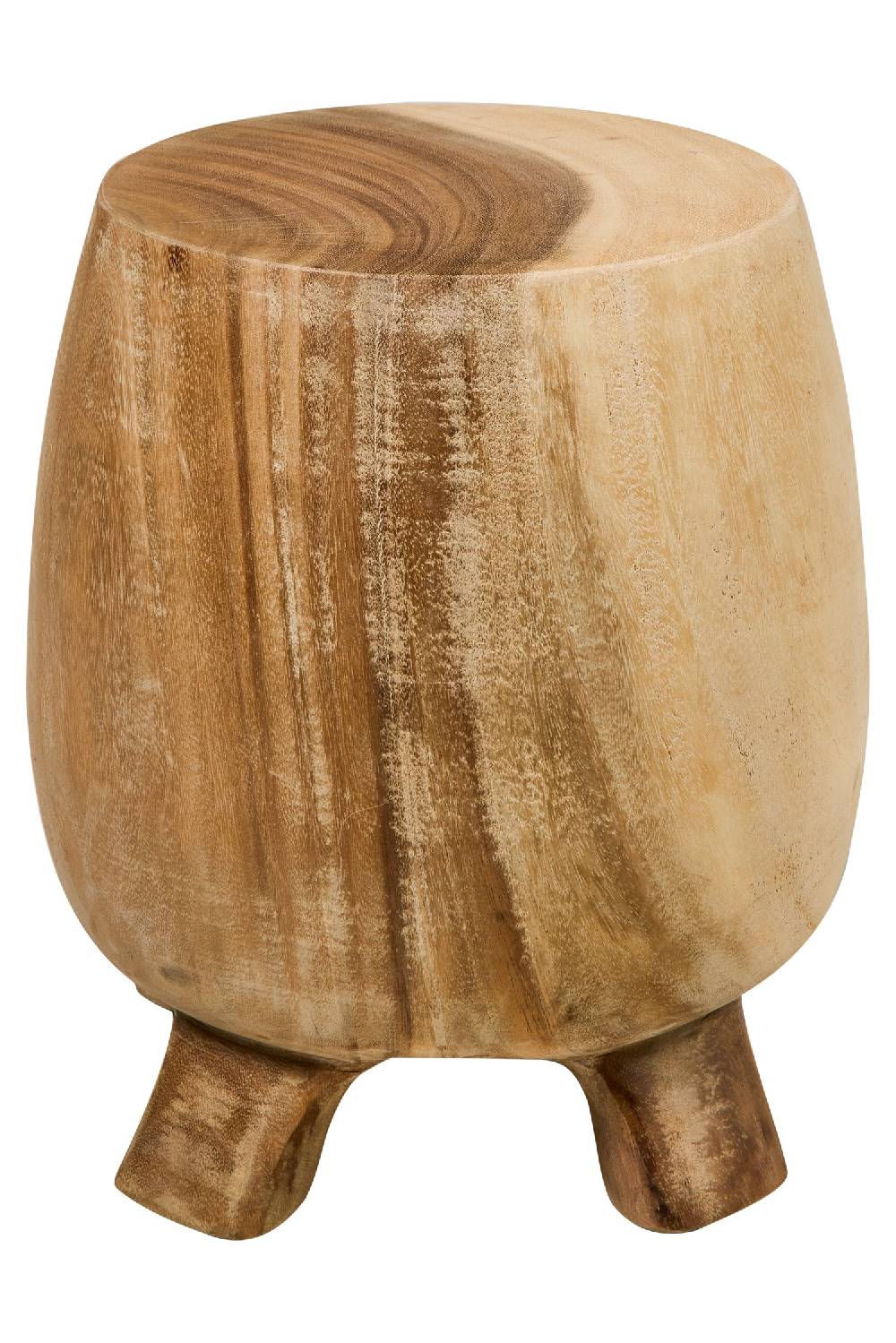 Novità Home Suar - Sgabello Tronco Con Piedini