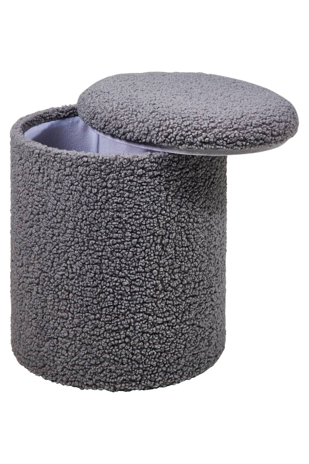 Novità Home Teddy Bear - Pouf Contenitore Grigio