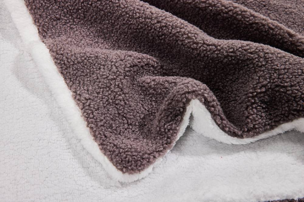 Novità Home Teddy - Plaid Grigio Soft Touch