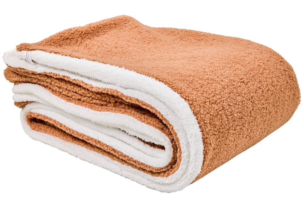 Novità Home Teddy - Plaid Marrone Soft Touch