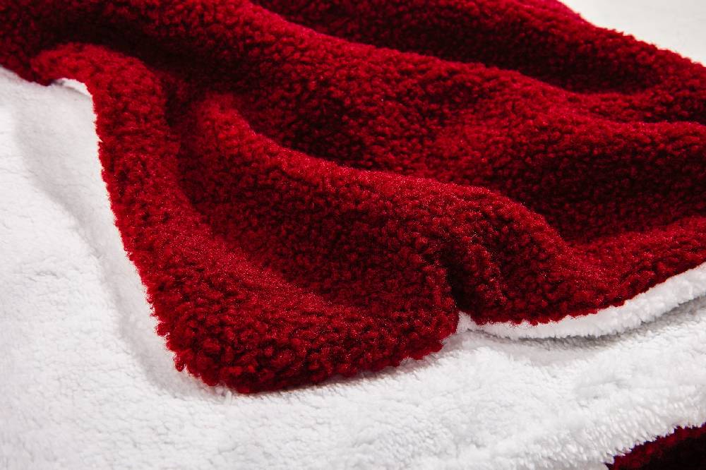 Novità Home Teddy - Plaid Rosso Soft Touch