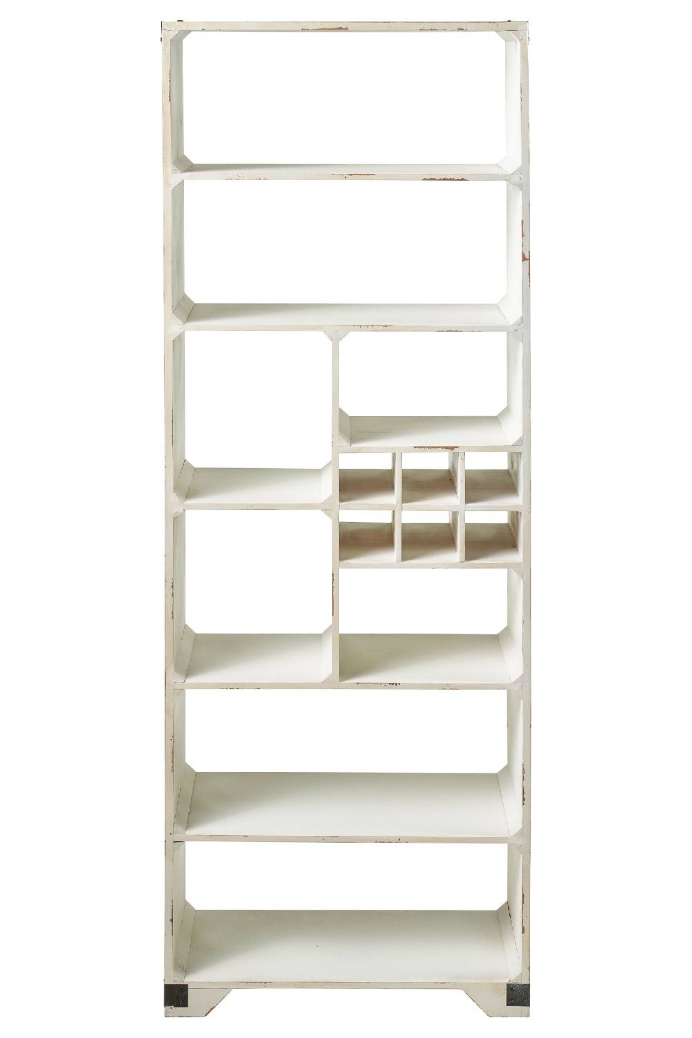 Novità Home Tonia - Scaffale Crema Multi Ripiani