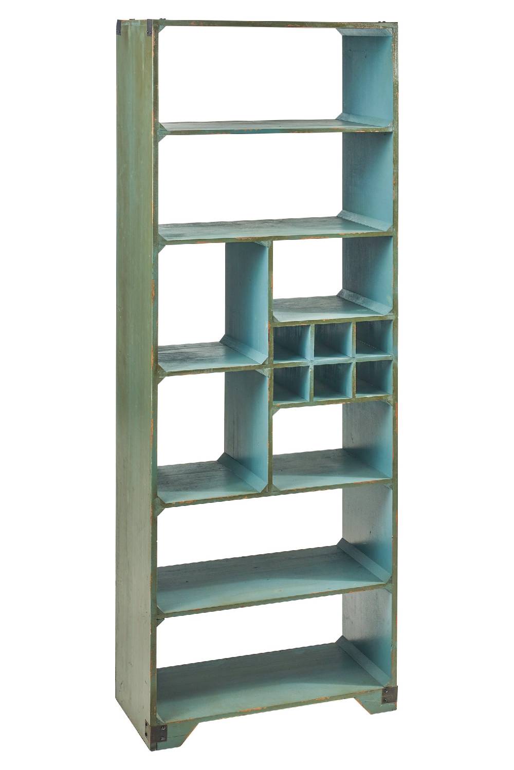 Novità Home Tonia - Scaffale Verde Multi Ripiani