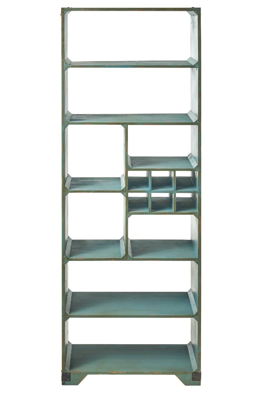 Novità Home Tonia - scaffale verde multi ripiani