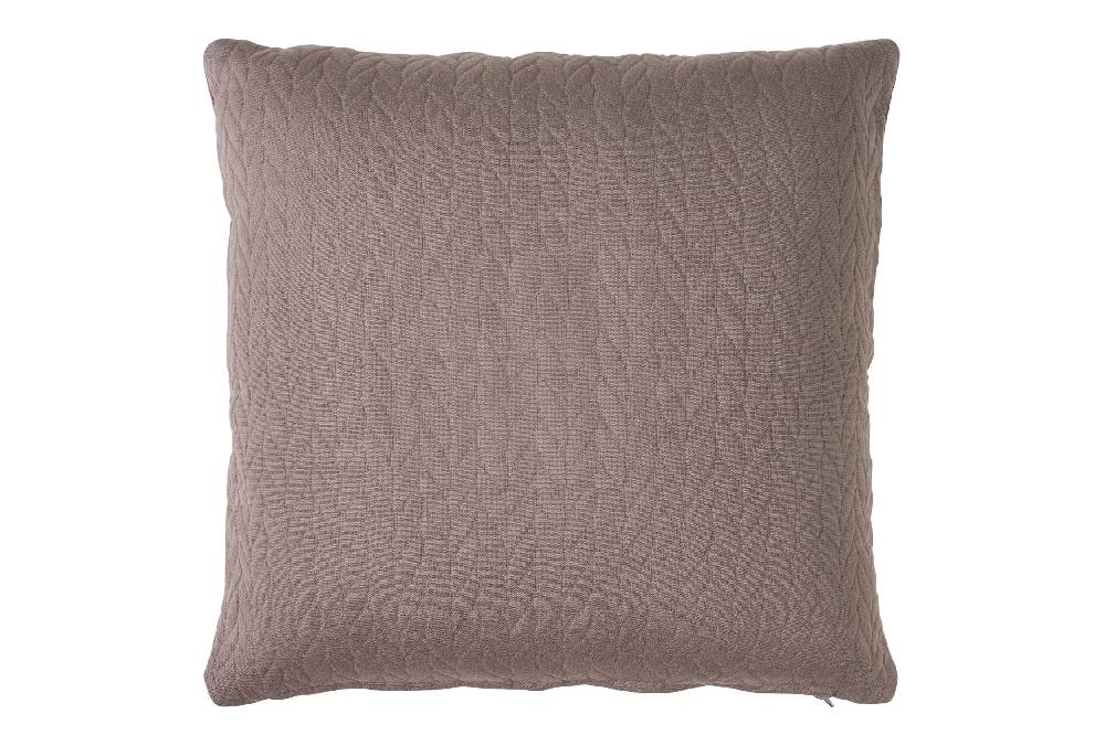 Novità Home Treccia - cuscino beige 45x45 c/interno