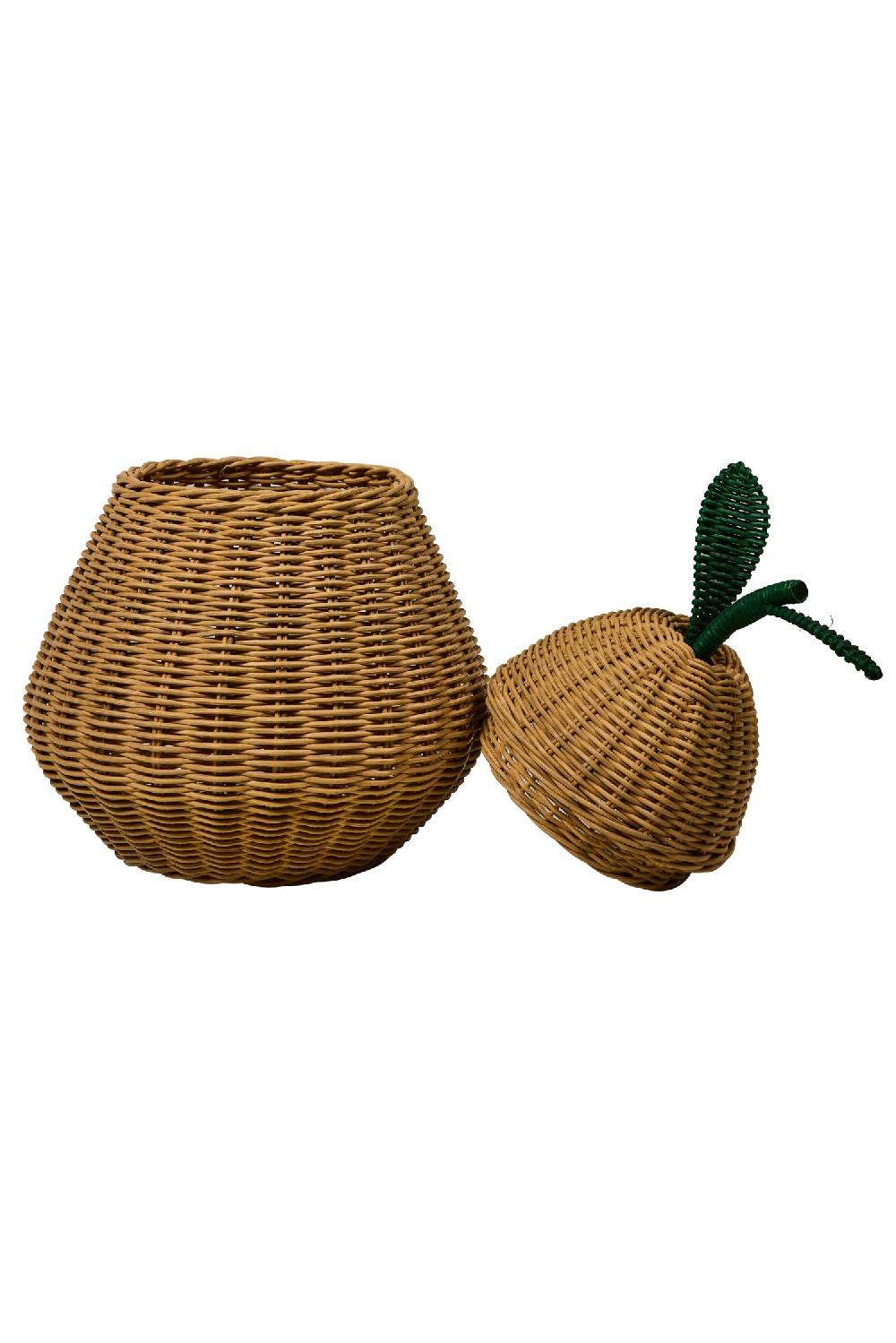 Novità Home Tressage - Pera In Midollino Contenitore