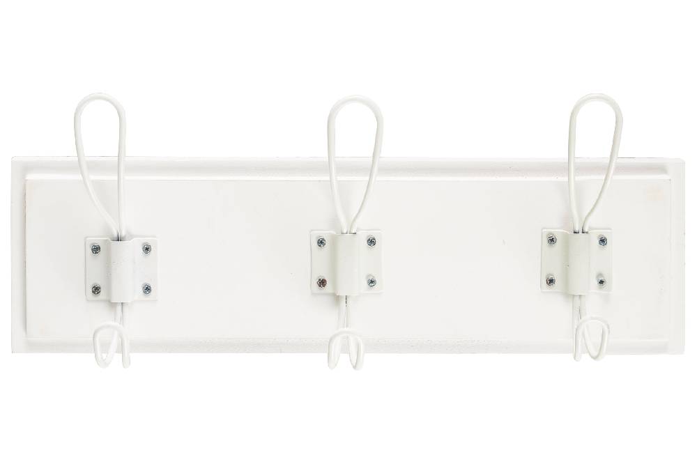Novità Home Utility - Attacapanni 3 Ganci Bianco