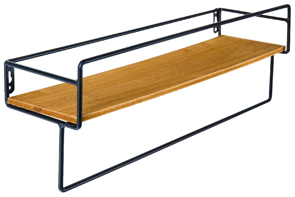 Novità Home Utility - Mensola Con Porta Asciugamano