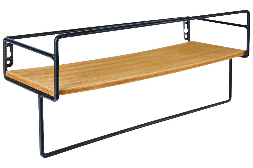 Novità Home Utility - Mensola Con Porta Lavette