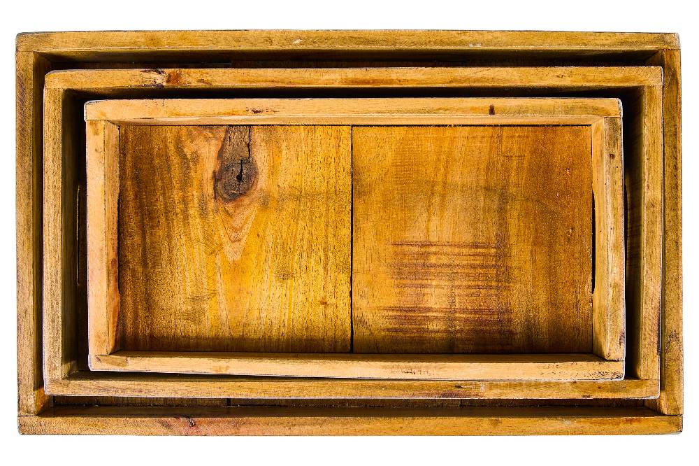 Novità Home Utility - Set 3 Vassoi Cassette