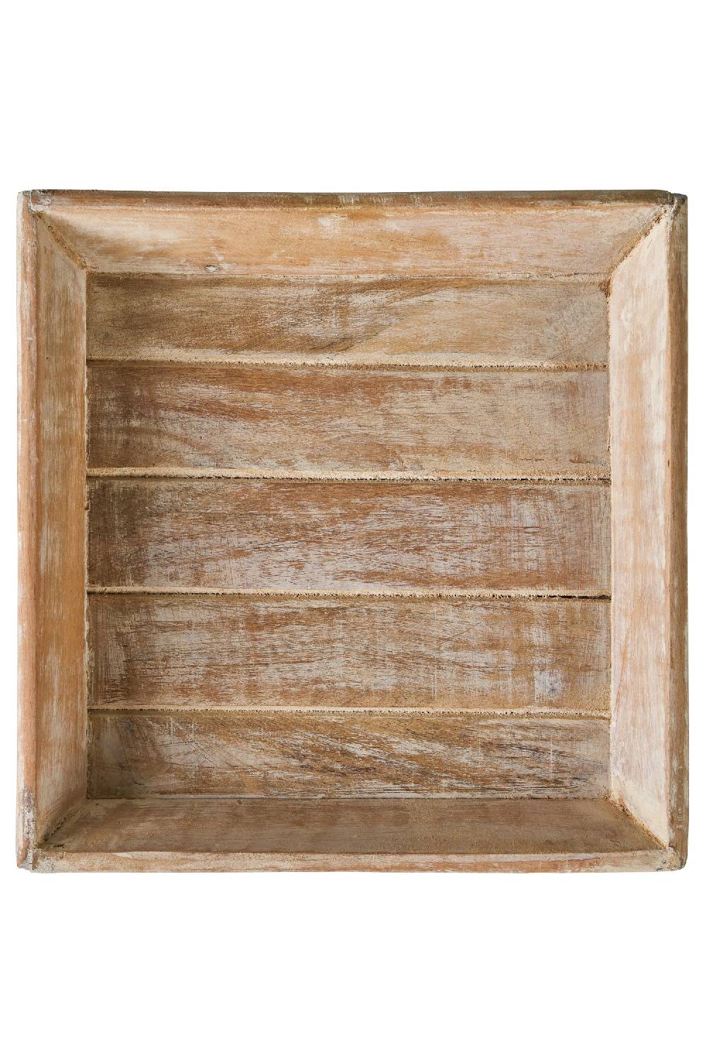 Novità Home Vassoio White Wash Grande