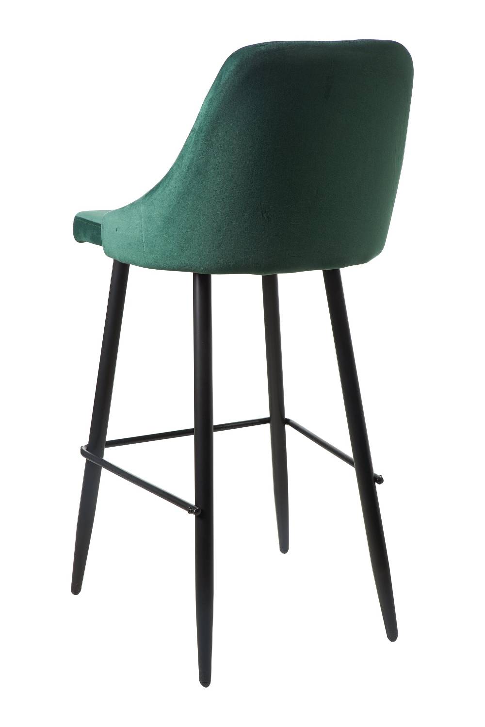 Novità Home Velvet - Sgabello Velluto Verde