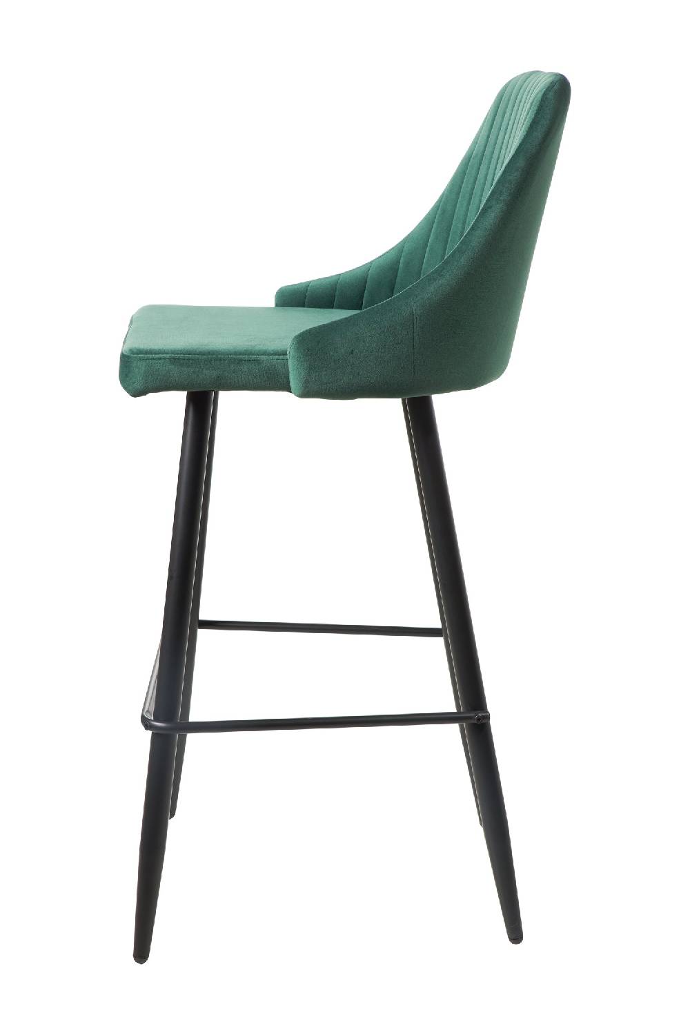 Novità Home Velvet - Sgabello Velluto Verde
