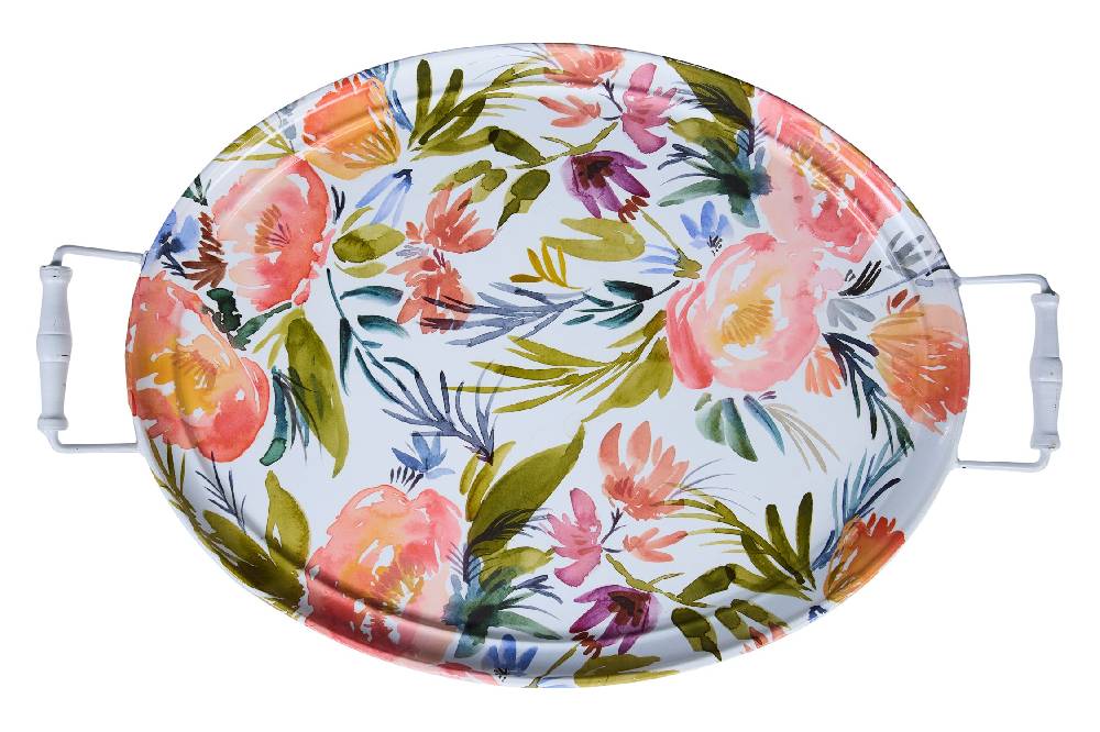 Novità Home Vincent - Vassoio Servetto Floreale Jour