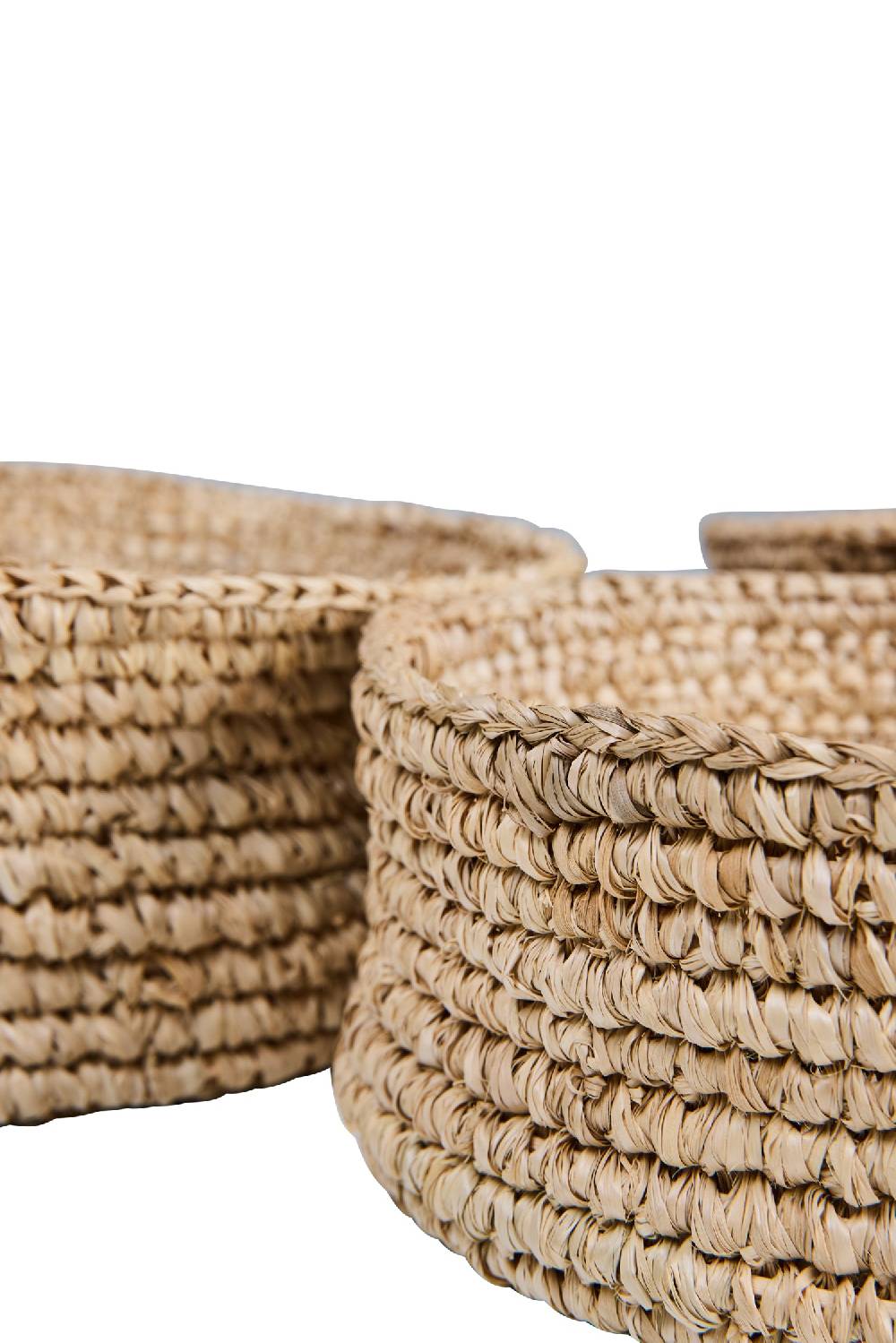 Novità Home Weaves - Ceste Set 1/3 Intreccio Uncinet