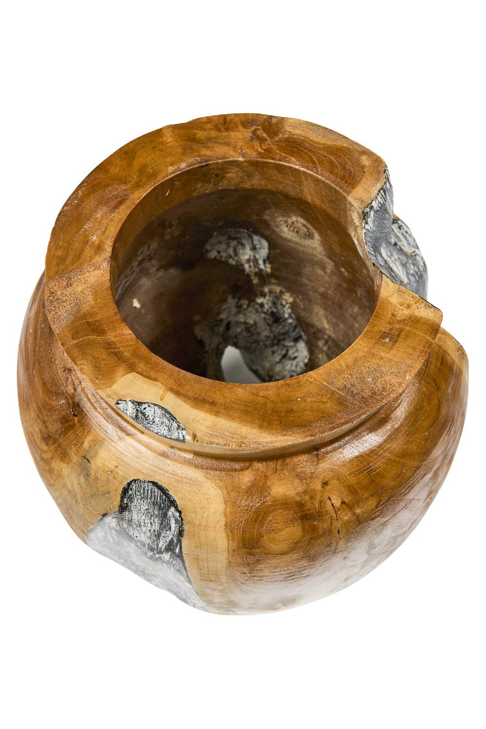 Novità Home Wood Art - Vaso Orcino Teak