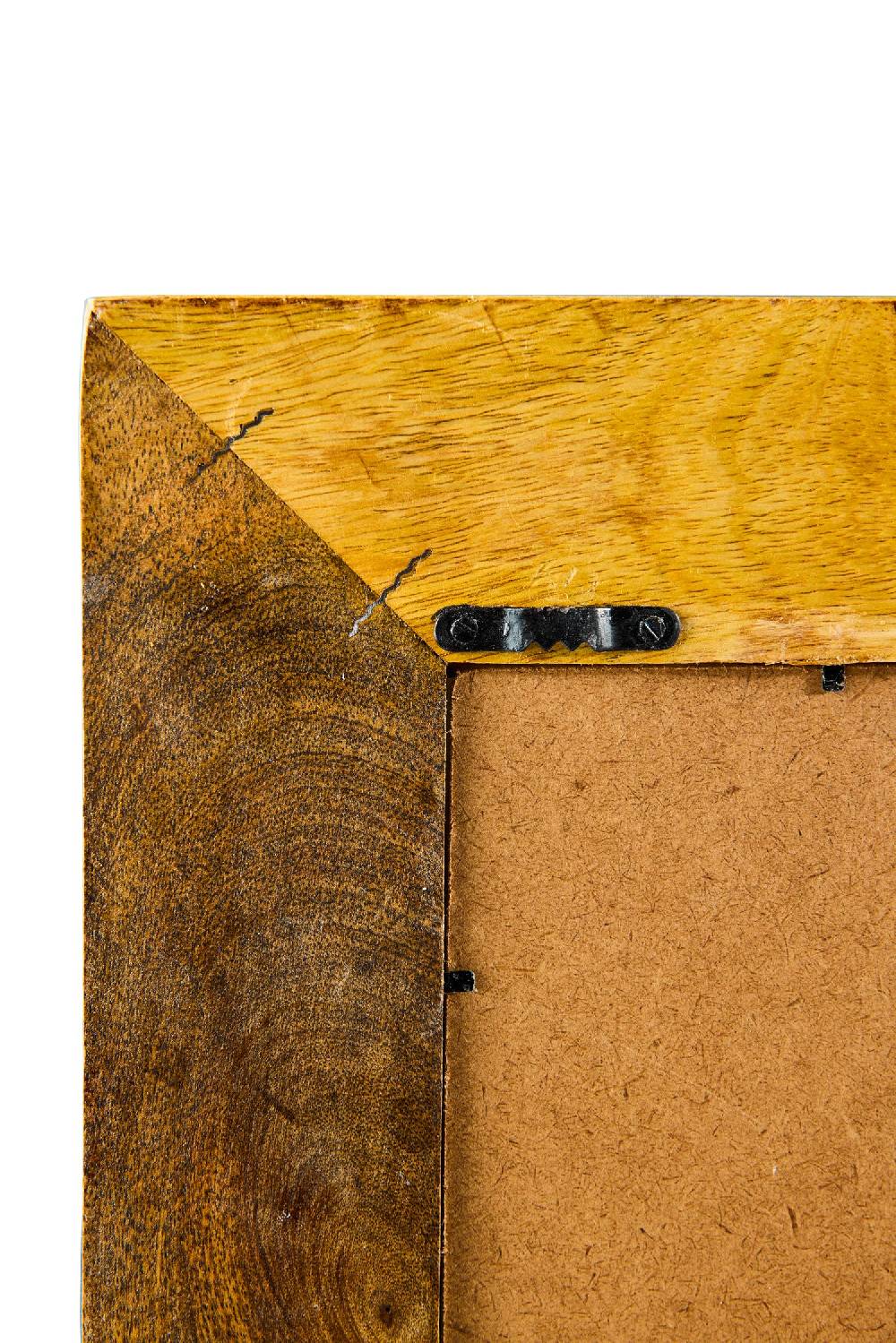 Novità Home Wood - Specchio Con Intarsi E Farfalle