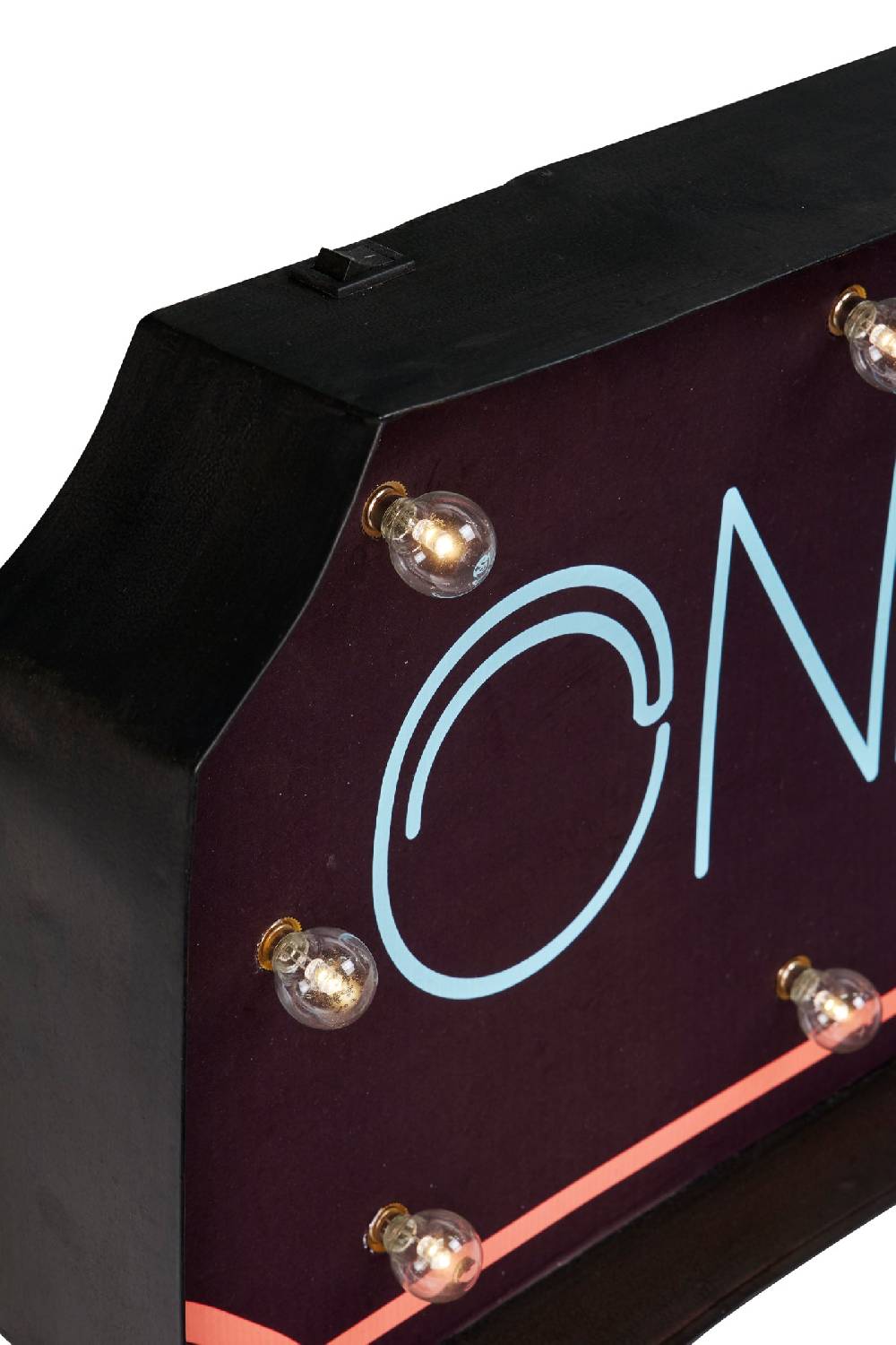 Novità Home On Air - Insegna Metallo Con Luci Multicolor