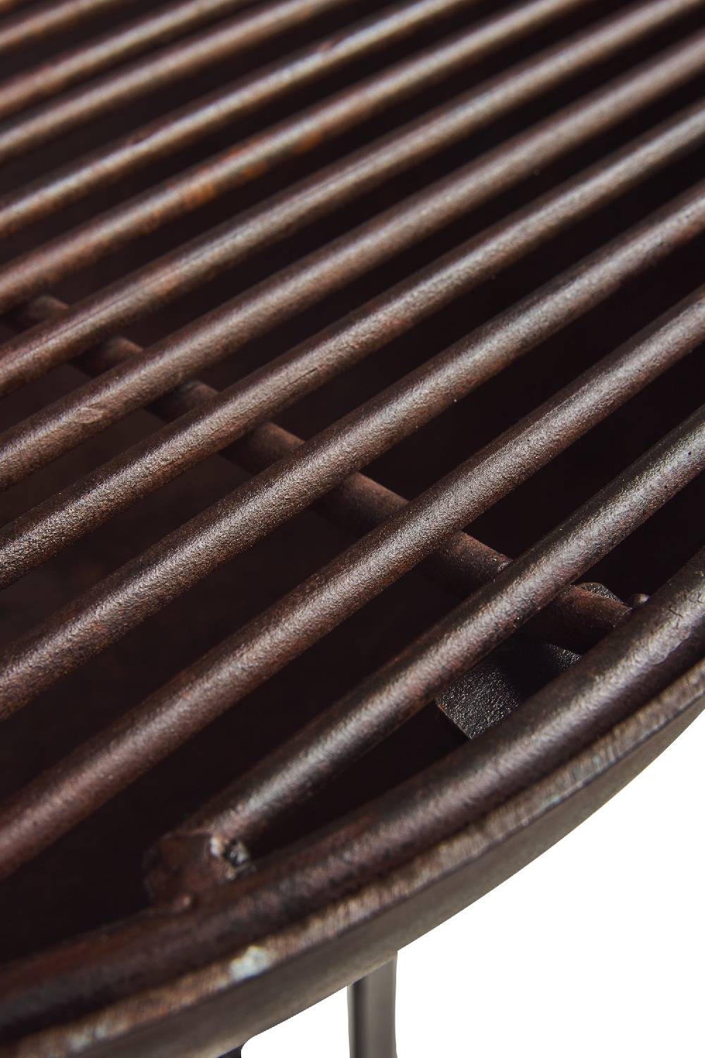 Novità Home Outside - Braciere Su Piedistallo In Ferro