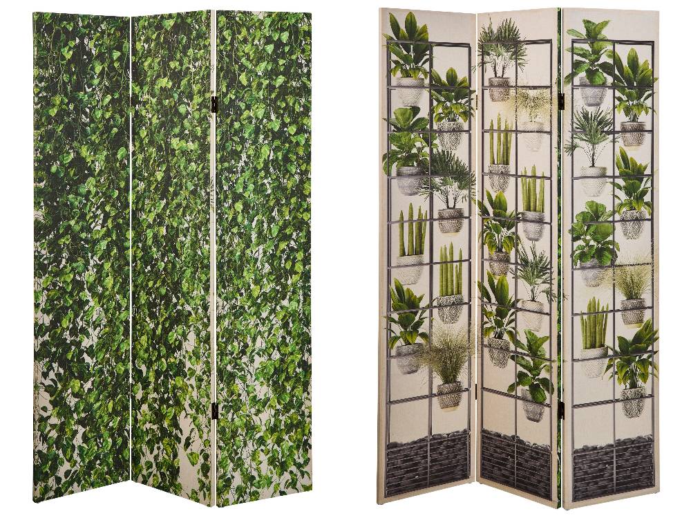 Novità Home Paravento - Giardino Orizzontale 3 Ante Linen