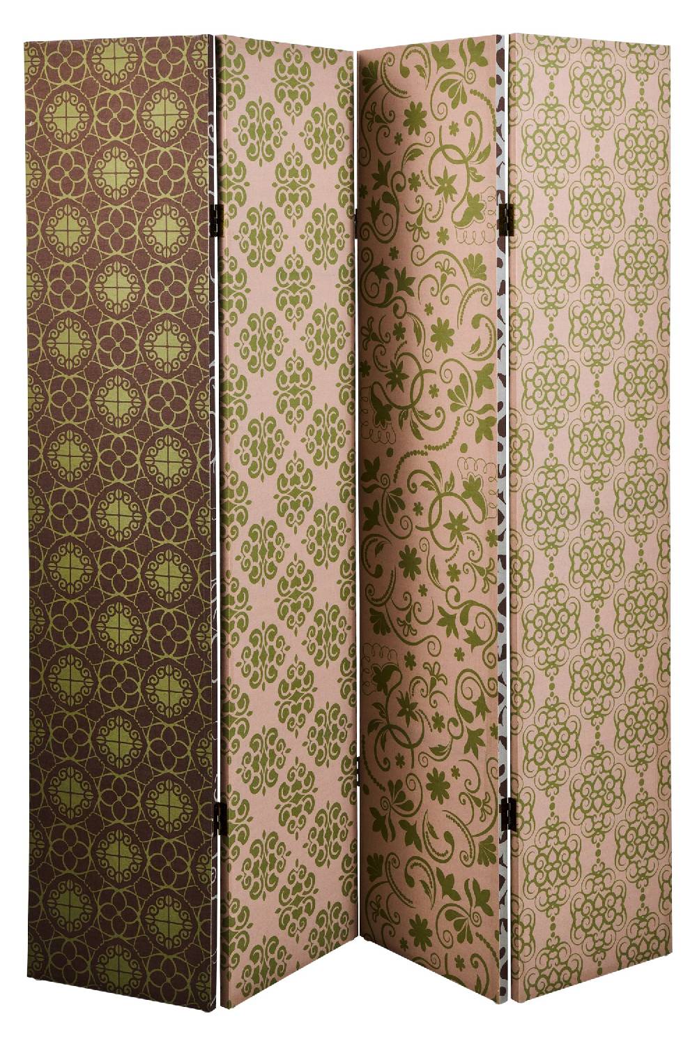 Novità Home Paravento - Stampa Barocco Fronte Retro 4 Ante Linen