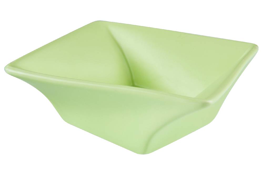 Novità Home Pastello - Ciotolina Quadrata Aperitvo Verde
