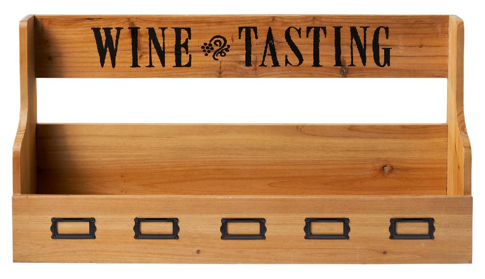 Novità Home Pensile P.Ta Vino Con Etichette Linea Cantina