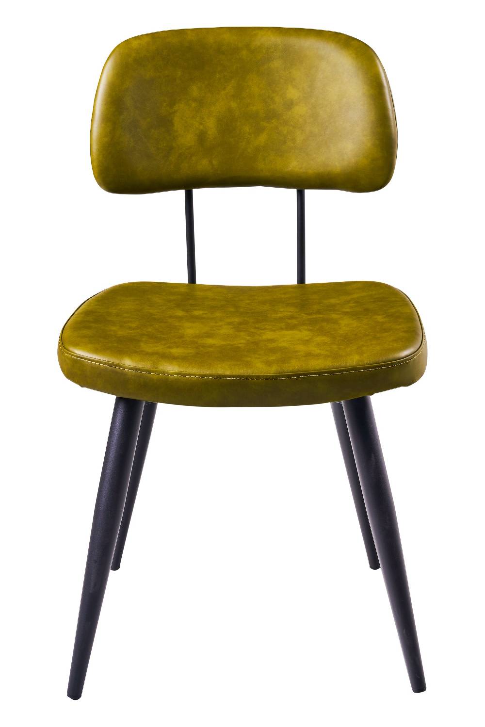 Novità Home Piera - Sedia Con Maniglia In Ferro Pu Green